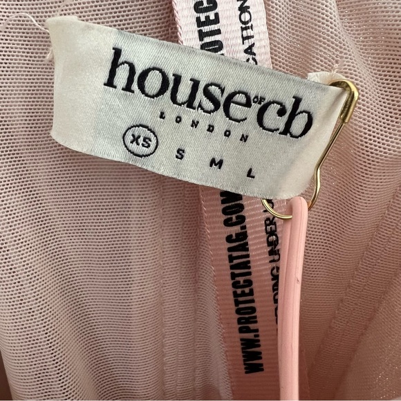 NEW House of CB Cate ruched minidress size XS - Picture 11 of 13